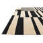 Tapis noir et blanc 5 pi 9 po x 7 pi 9 po Pinkerton