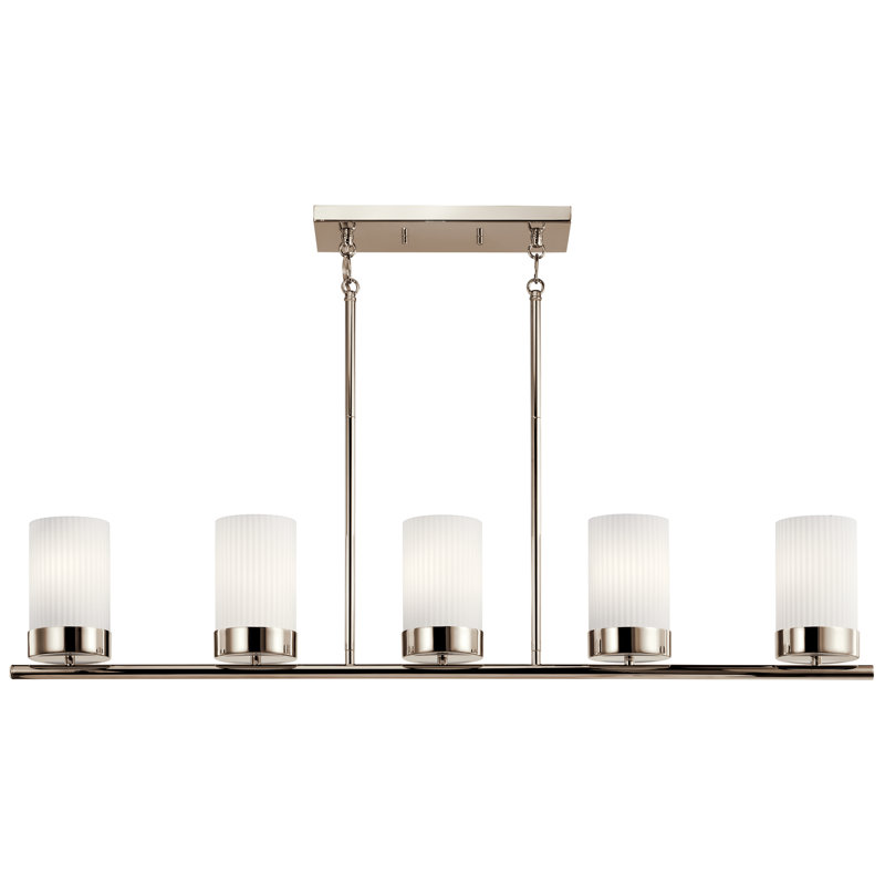 Lustre linéaire Ciona 5Lt, Nickel poli