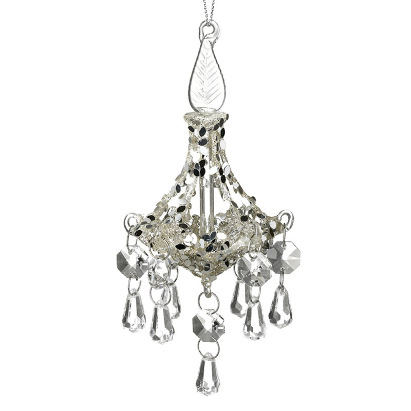 15cm Glass Hanging Figurine Ornament
