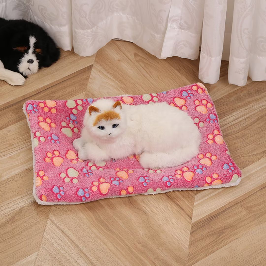 Tucker Murphy Pet™ 3 Sizes Fancy Pet Bed Blanket Soft Thermal Cat And