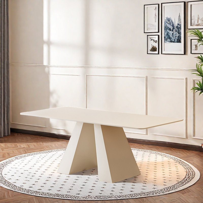 Table de style moderne moderne et simple, H 29,52 po x L 62,99 po x l 31,49 po 