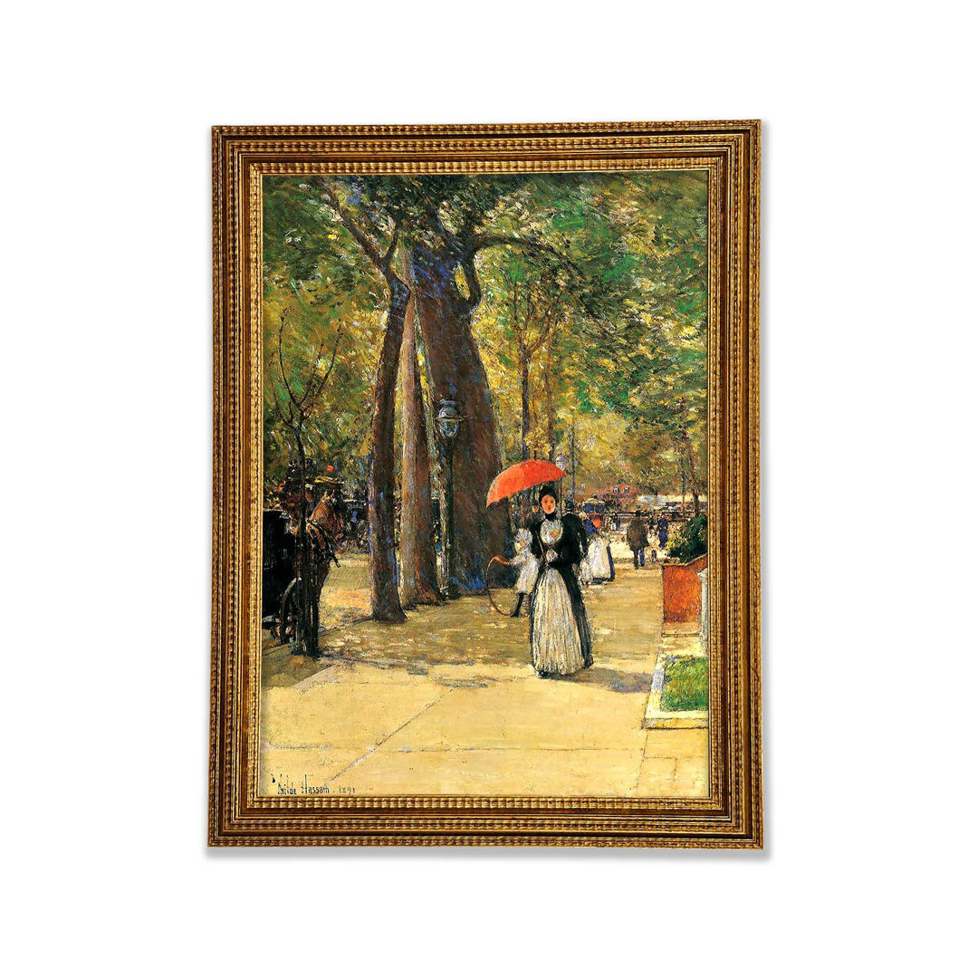 Die Fifth Avenue Beim Washington Square von Hassam - Einzelne Bilderrahmen Kunstdrucke