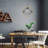 14.625"L Keegon 1-Light Black and Gold Modern Linear Pendant