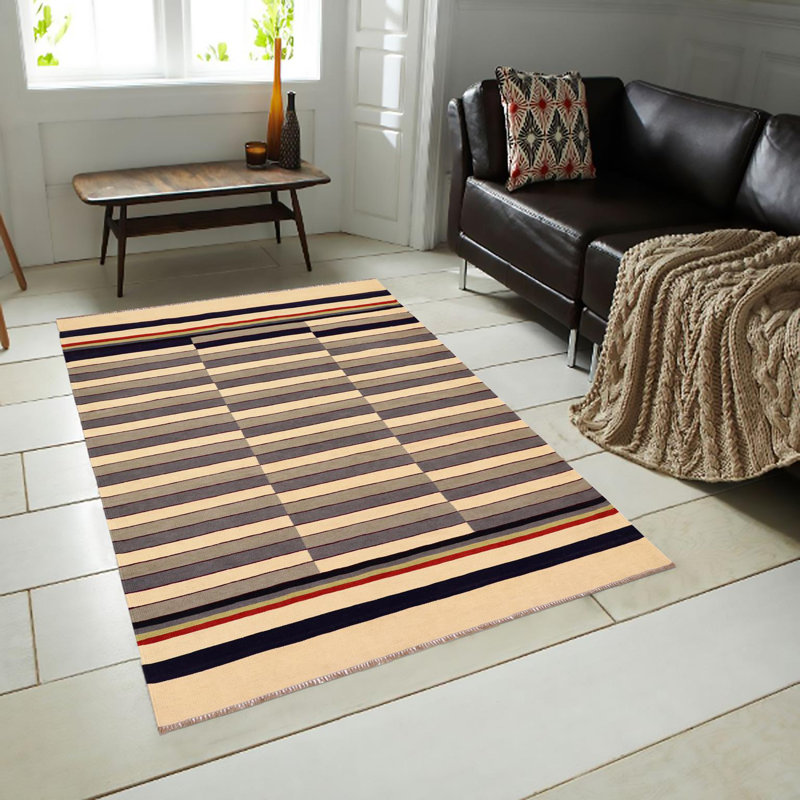 Wool Striped Rug