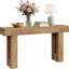 Console 63 po, canapé long derrière le canapé, table d'entrée en bois-1688961885