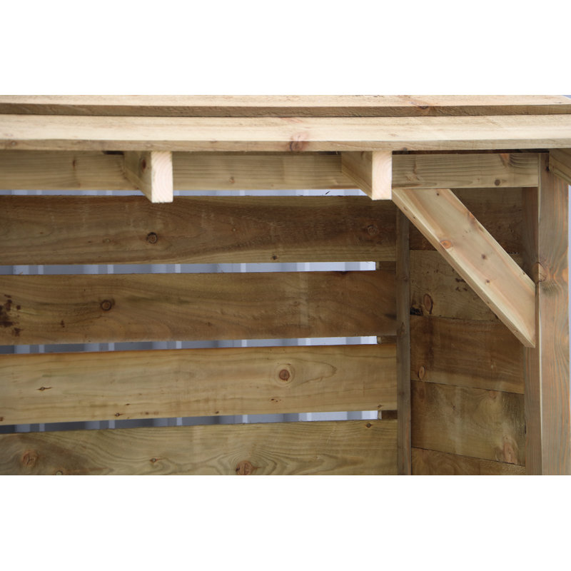 190cm W x 70cm D Wood Log Store