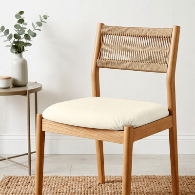 Polyester chai r covers Thick Velvet Stretch Dining Chair Seat Covers Elastic Curved  Horns Kitchen Chair Cushion Slipcover Cover