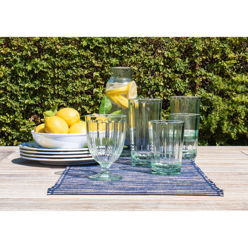 Verre à panneau acrylique transparent - 21 oz