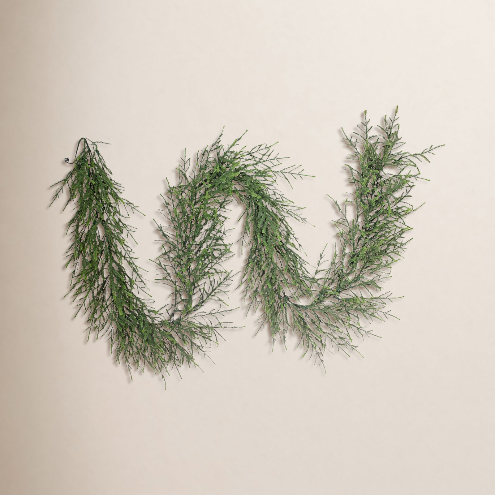 108" Pre-Lit Christmas Garland, Green