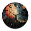 Horloge murale en bois massif Mylinda-254420130