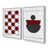 Cadre en chrome poli