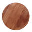 Table de bout ronde en bois de manguier, entièrement assemblée