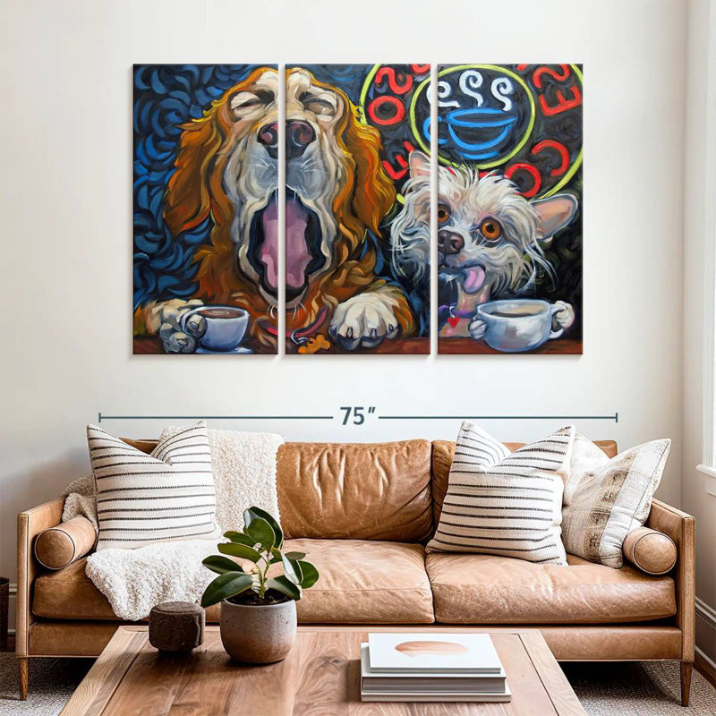 Ketti One Cup Shy, 42" H x 65" W