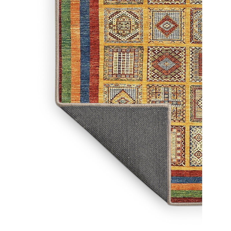 Abstract Indoor Rug, Rectangle 7' x 10'
