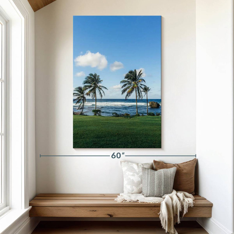 Gillard Bathsheba Gillard Palms, H 51 po x l 34 po