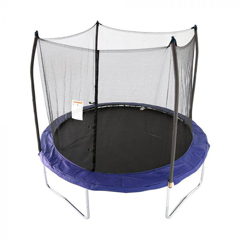 10' Round Trampoline with Safety  Enclosure