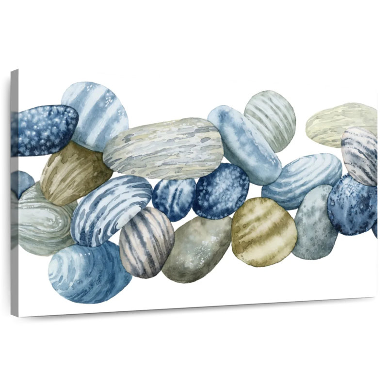 Alvord Found Pebbles III, 24" H x 36" W