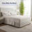 100% Organic Viscose From Bamboo Sheets Set, 300 Thread Count, 3-pc Set, Luxury Cooling Sheets, Deep Pockets - Gift-Ready Packaging, Twin XL Size (Cloud)-111656331-111656337