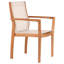 Horizon Outdoor Teak Dining Armchair-967535923