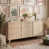 Sand Beige/Herringbone Scandi Pattern