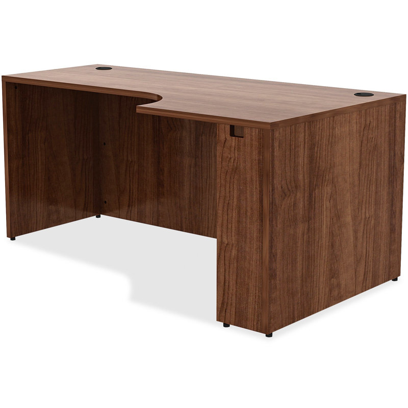 Essentials Series Desk Shell, 4.7" H x 68.5" W x 38.6" D, Left