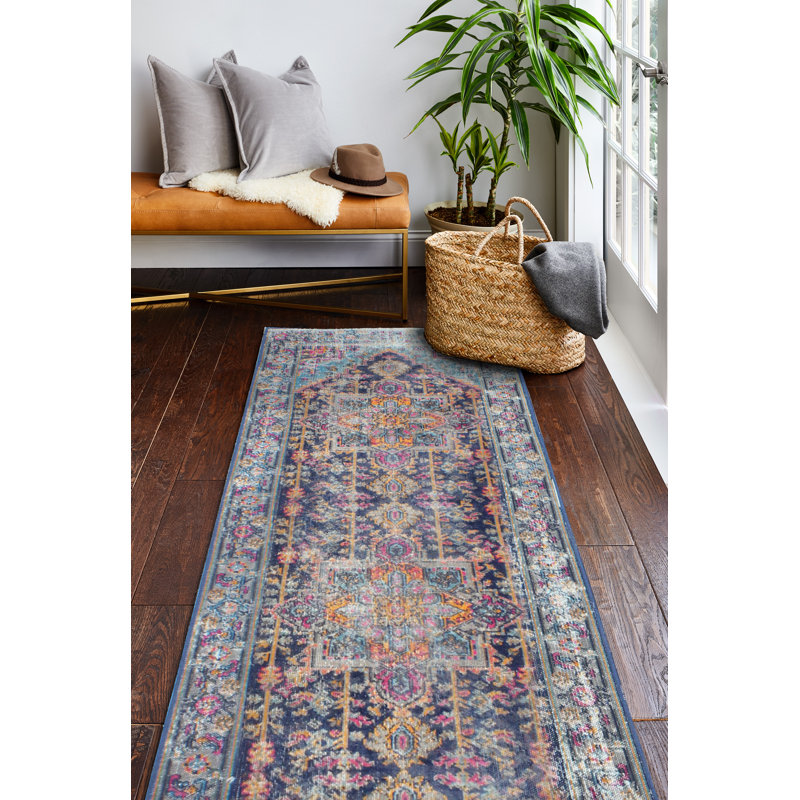 Akira Oriental Area Rug, Runner 79 x 244cm