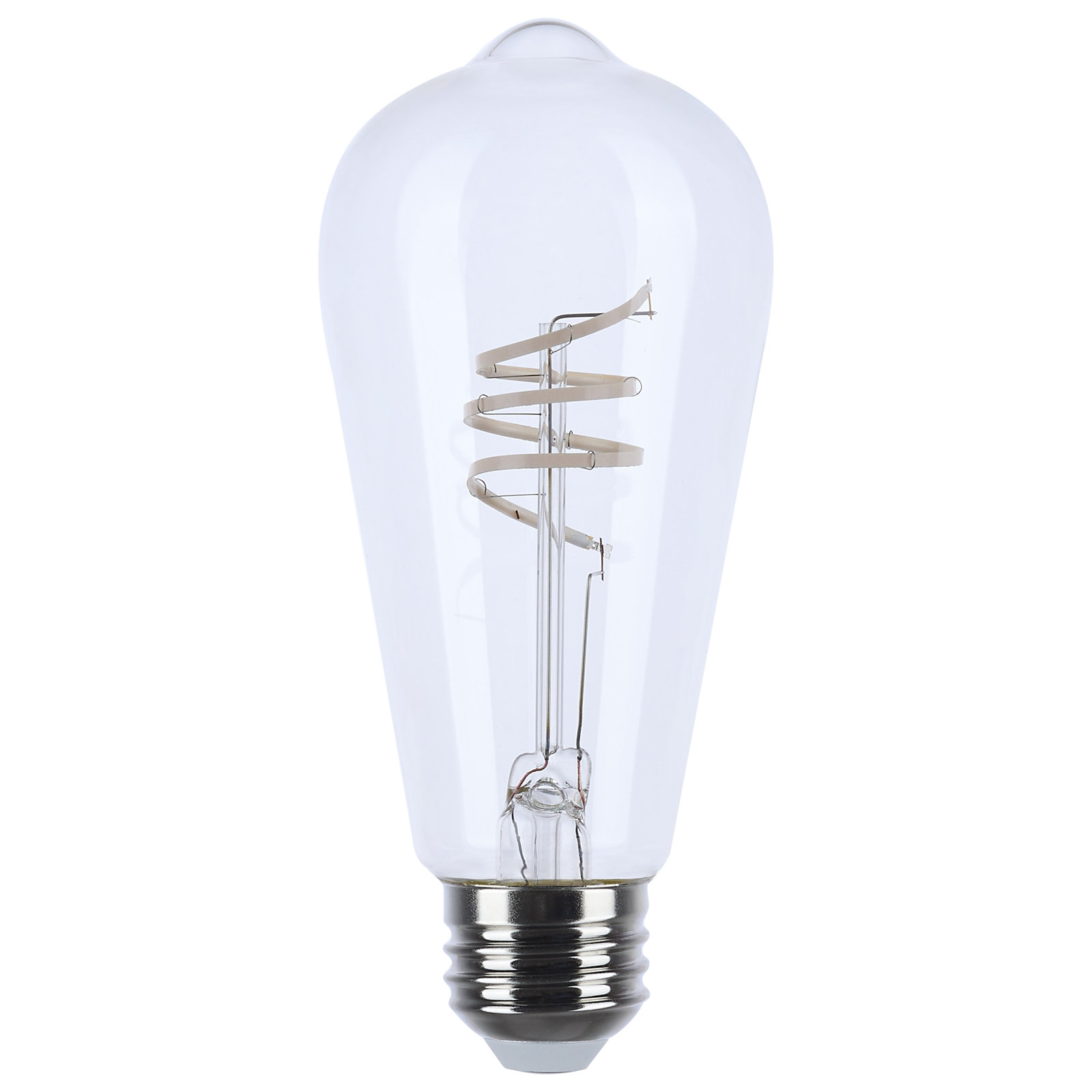 Deena 6W ST19 Coil Filament LED Clear Bulb