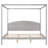 Canopy Bed, Platform Bed with Headboard and Support Legs, Bed frame-1916305253-1916305254