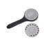 Système de robinet de douche en laiton 3 modes noir mat avec douchette - Fixation murale haut débit 2-en-1-126451250