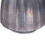 Cool Ice Blue Ribbed Cylindrical Vessel-1037978982