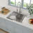 25'' L Single Bowl Stainless Steel Kitchen Sink-91074782