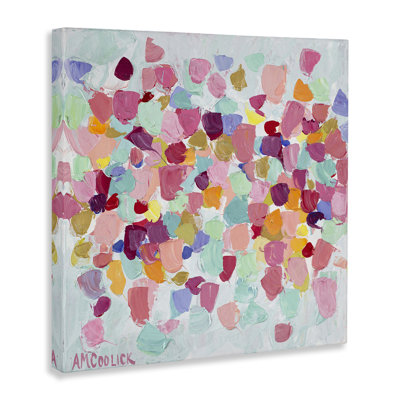 «Pastel Hue Splotches», art mural par Ann Marie Coolick