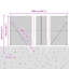 Vidaxl Welded Wire Fence With 7 Posts Steel-114858599-114858619