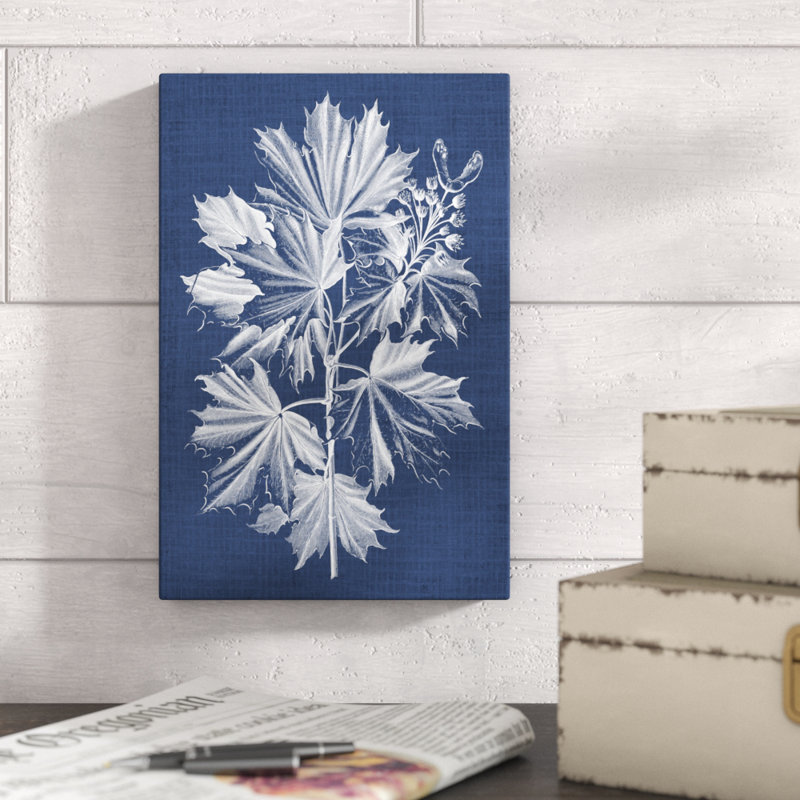«Foliage Chintz V», peinture sur toile, H 12 po x l 8 po