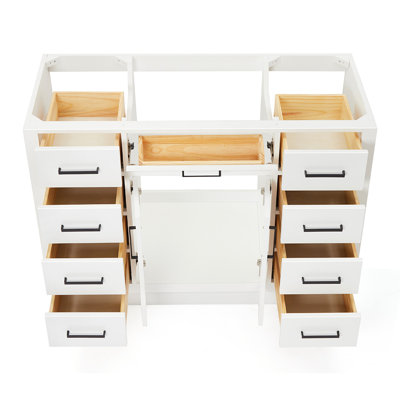 48" Single Bathroom Vanity Base Only