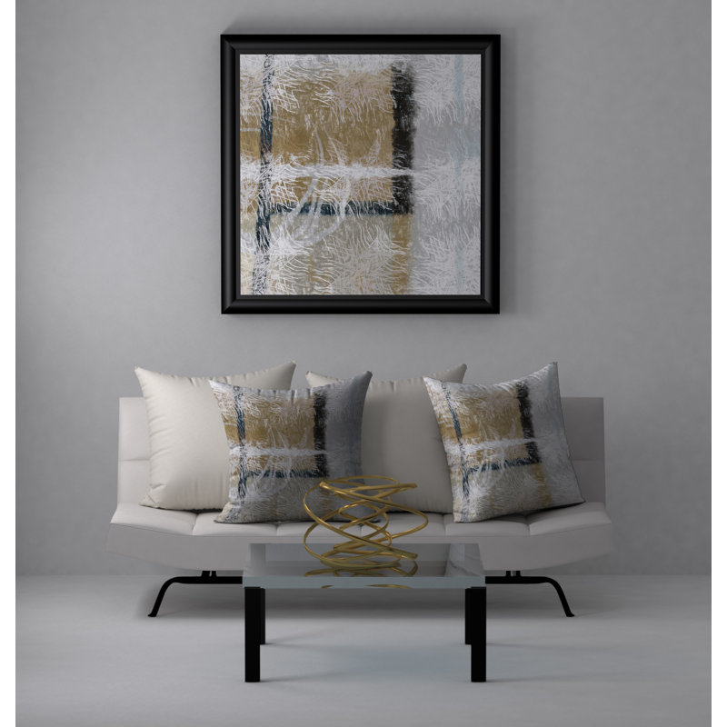 Housse et insert d'oreiller Sound Sound-How Square, 18" x 18"