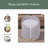 Two-Toned Ottoman With Storage Or Vanity Stool