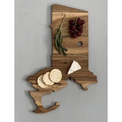 Gracie Oaks Cree Acacia Wood Cutting Board
