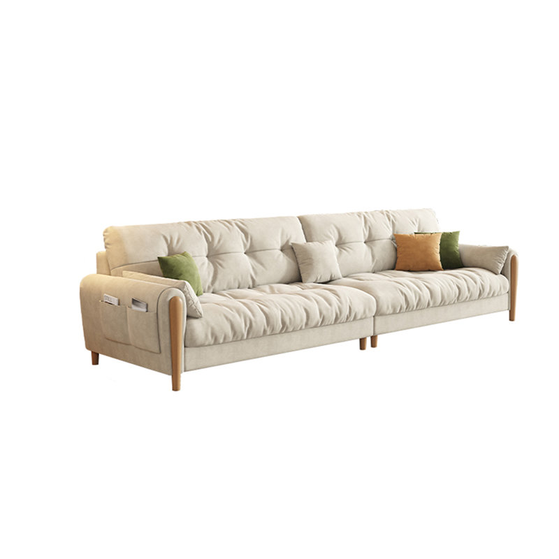 Canapé moderne en tissu, H 35,43 po x l 129,92 po x P 35,43 po, 5