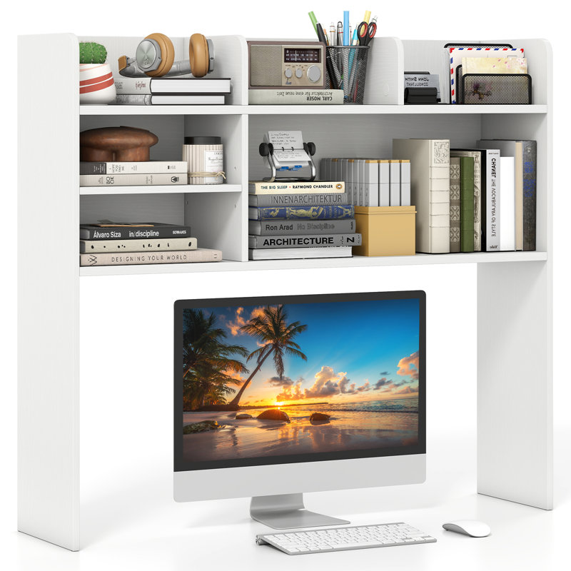 Manufactured Wood Desk Organiser, White