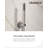  Tinian Thermostatic Shower System with Split Control Panel Dual 12" & 6" shower head, Handheld Shower in Brushed Nickel-87415223