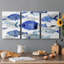 " Fish Parade II " 3 - Pieces-1013338863