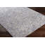 Tapis bleu/crème en laine touffeté abstraite fait main Colleen-1315366138