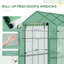 Serre avec porte grillagée Outsunny-114766776-114766779