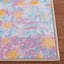Tapis mauve / bleu clair / jaune Eudora-898439036