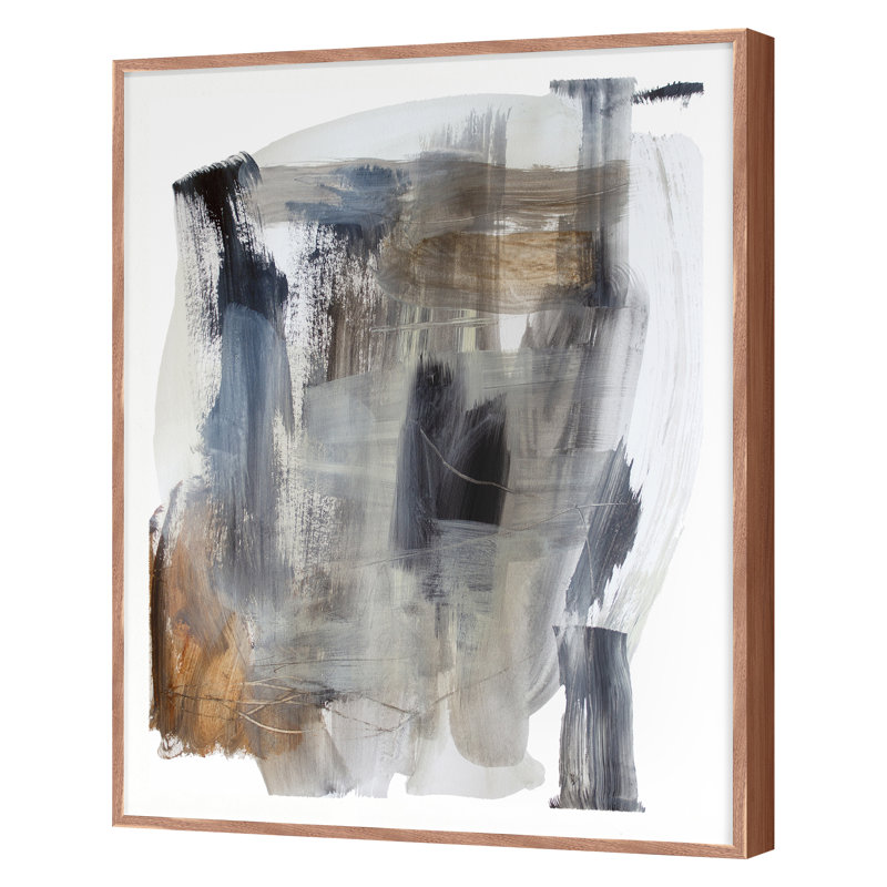 Leather Bound Print by Hope Bainbridge, 45" H x 37" W, Walnut Framed