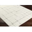 Tapis crème / gris en polyester tissé à la machine Ashmin-1685774286