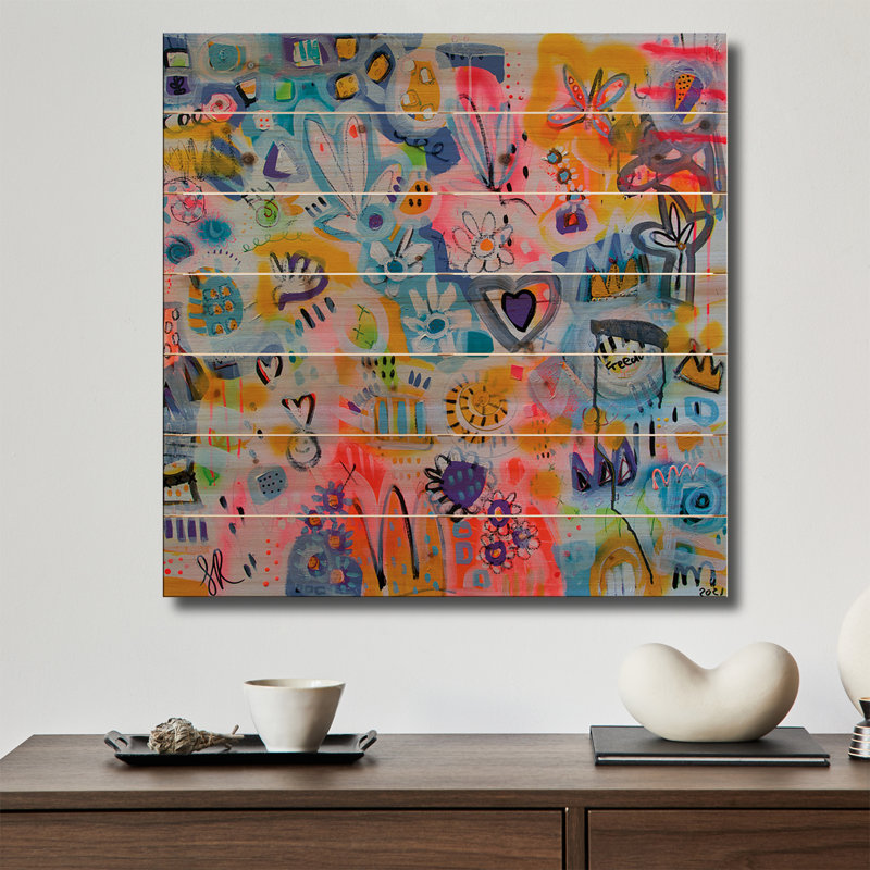 Impression sur bois en bois - Enjoy The Journey par Samantha Redfern
