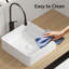 Durable Ceramic Vessel Sink Modern Aesthetic Bathroom Vanity