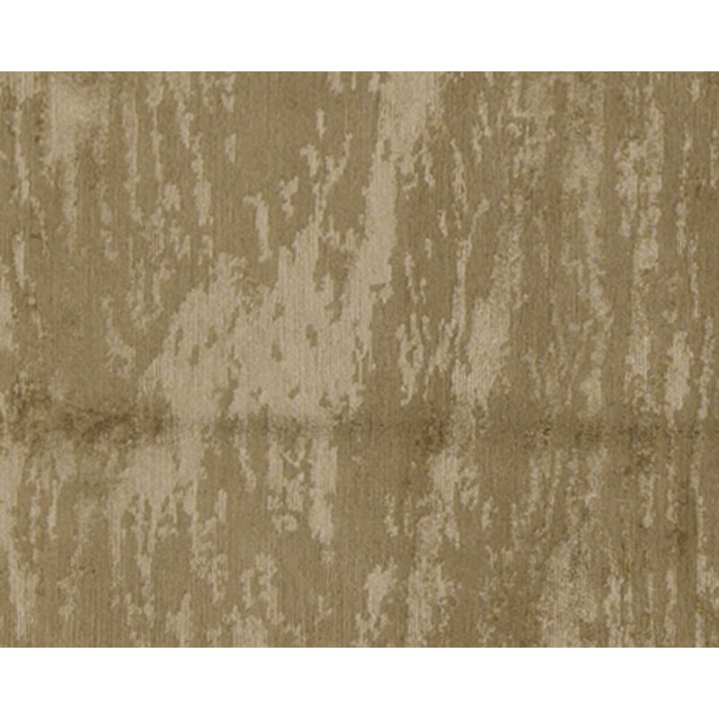 Hand Knotted Area Rug in Gold